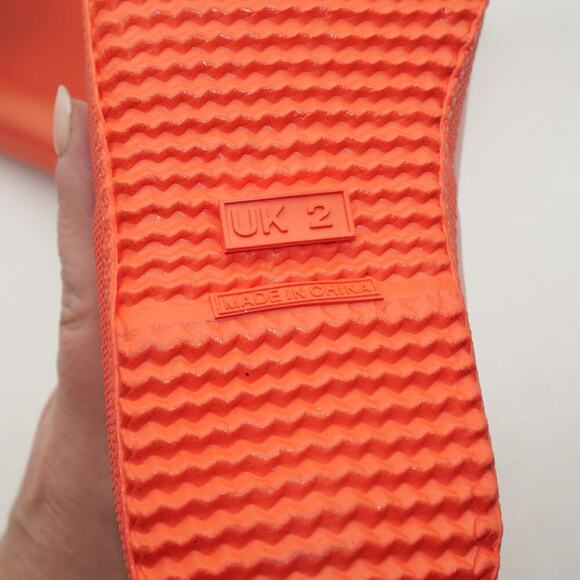 NEW Hunter Boots Girl's 4 Kids Original First Classic Nebula Rainboot Red Tang - Picture 10 of 12